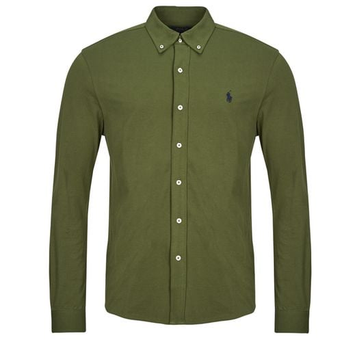 Camicia a maniche lunghe CHEMISE AJUSTEE COL BOUTONNE EN POLO FEATHERWEIGHT - Polo ralph lauren - Modalova