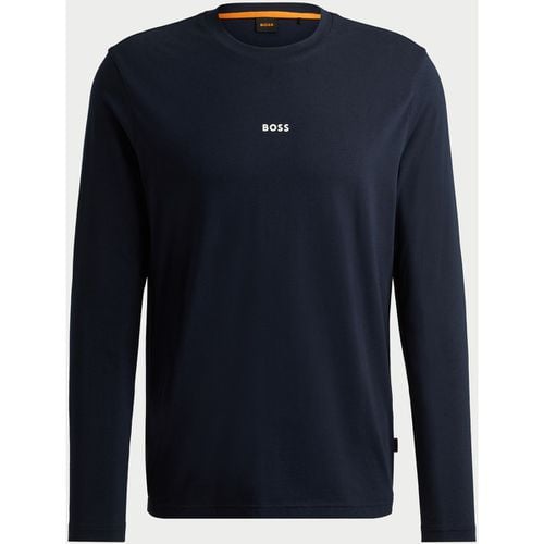 T-shirt & Polo Maglia uomo regular fit in cotone con logo - Boss - Modalova