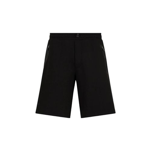 Pantaloni corti Athletic Mix Bermuda Shorts - Black - Ea7 emporio armani - Modalova