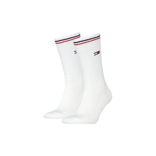 Calzini 2 Pack Flag Small Logo Socks White - Tommy hilfiger - Modalova