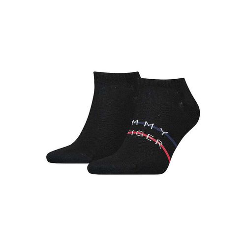 Calzini Sneaker Two Pack Socks Black - Tommy hilfiger - Modalova