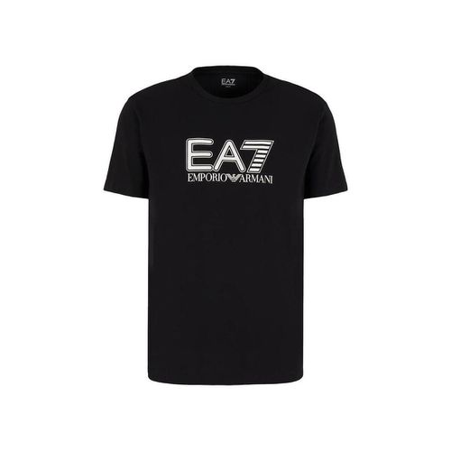 T-shirt & Polo Visibility Logo T-Shirt Black - Ea7 emporio armani - Modalova