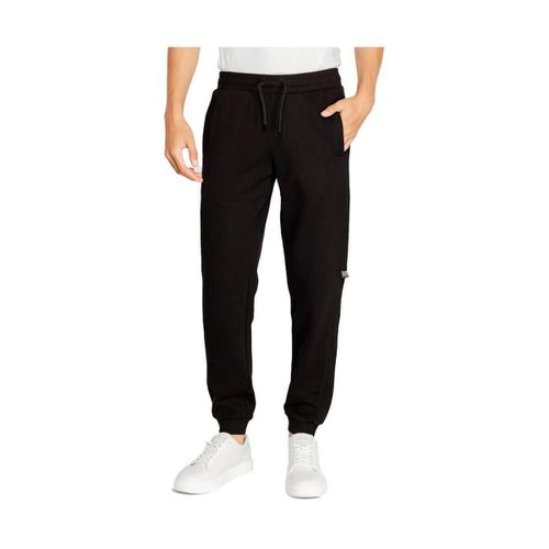 Pantaloni Sportivi Visibility Logo Joggers Black - Ea7 emporio armani - Modalova