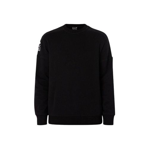 Felpa Visibility Logo Sweatshirt Black - Ea7 emporio armani - Modalova