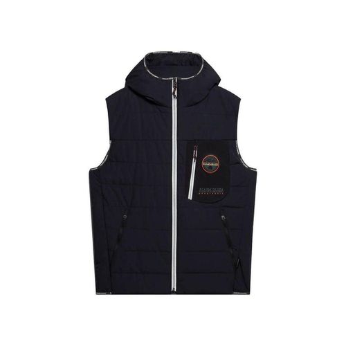 Giubbotto A Huron Vest Gilet Black - Napapijri - Modalova