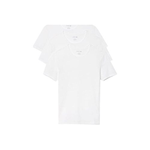 T-shirt & Polo Lounge 3 Pack Plain Cotton T-Shirt White - Lacoste - Modalova