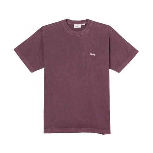 T-shirt & Polo Lowercase pigment tee ss - Obey - Modalova