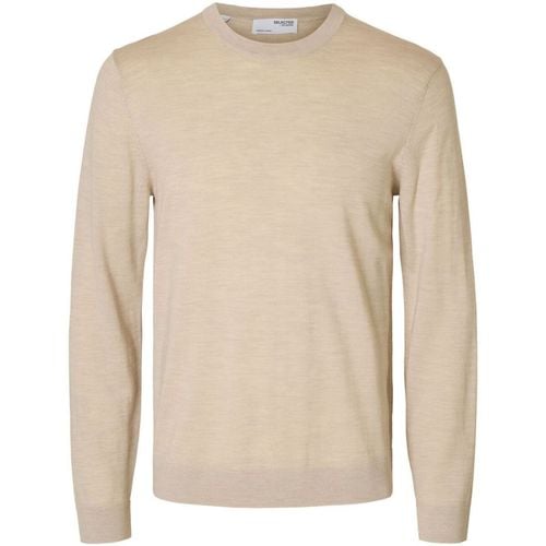 Maglione 16094647 TRAY MERINO CREW-OATMEAL - Selected - Modalova