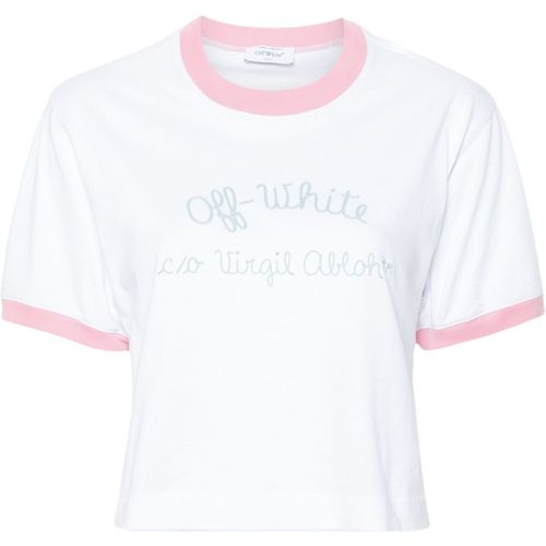 T-shirt T-Shirt Con Scritta - Off-White - Modalova