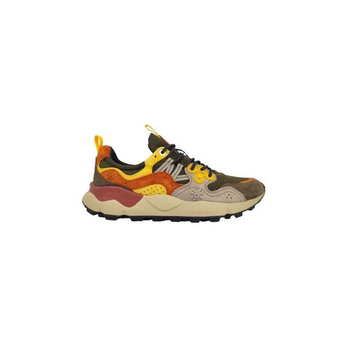 Sneakers Scarpe Yamano 3 Uomo Grey/Yellow - Flower Mountain - Modalova