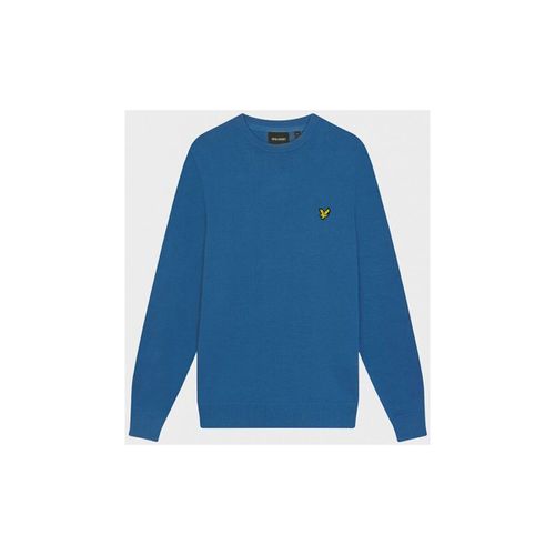 Maglione KN400VC CREW NECK COTTON MERINO-X19. DOLOMITE - Lyle & Scott - Modalova