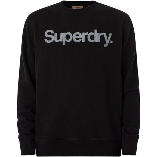 Felpa Felpa Larga Con Logo Core City - Superdry - Modalova