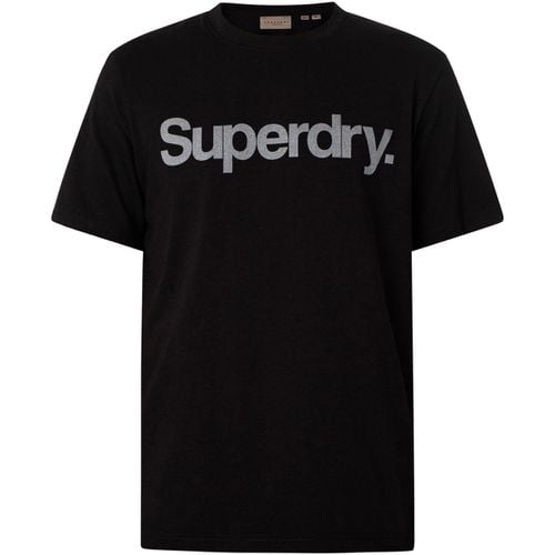 T-shirt Maglietta larga con logo Core City - Superdry - Modalova