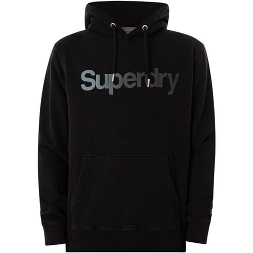 Felpa Felpa Con Cappuccio Ampia Con Logo Core Fade - Superdry - Modalova