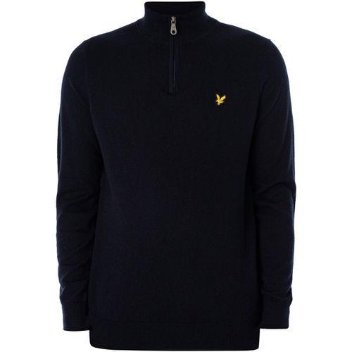 Maglione Maglia Con Cerniera A Un Quarto Marino - Lyle & Scott - Modalova