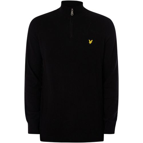 Maglione Maglia Con Cerniera A Un Quarto Marino - Lyle & Scott - Modalova