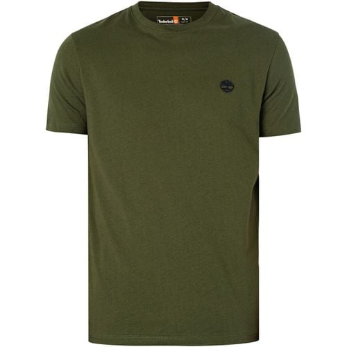 T-shirt T-Shirt Con Logo Ricamato Slim Fit - Timberland - Modalova