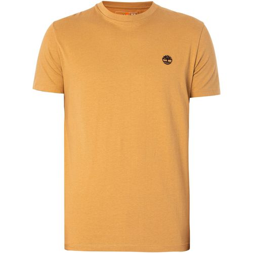 T-shirt T-shirt con logo ricamato slim fit - Timberland - Modalova