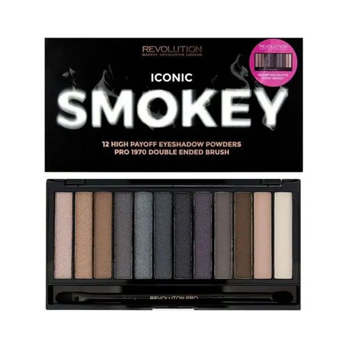 Cofanetto ombretti Iconic Smokey Eyeshadow Palette - Makeup Revolution - Modalova