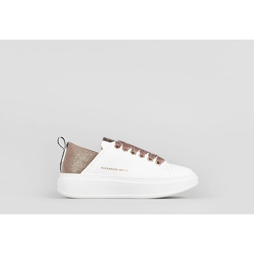 Sneakers WEMBLEY WOMAN WHITE LIGHT BRONZE - Alexander Smith - Modalova