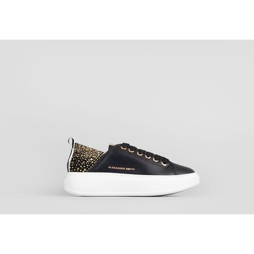 Sneakers WEMBLEY WOMAN BLACK GOLD - Alexander Smith - Modalova