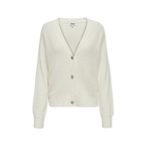 Mantella Piumo Cardigan L/S - Cloud Dancer - Only - Modalova