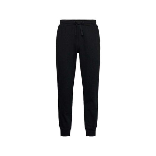 Pantaloni Sportivi Lounge Cotton Blend Joggers Black - Emporio armani - Modalova