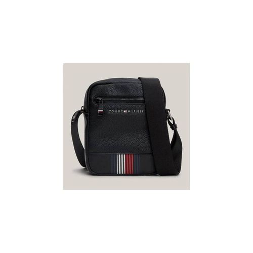 Borsa Shopping Borsello a tracolla uomo con logo in metallo - Tommy hilfiger - Modalova