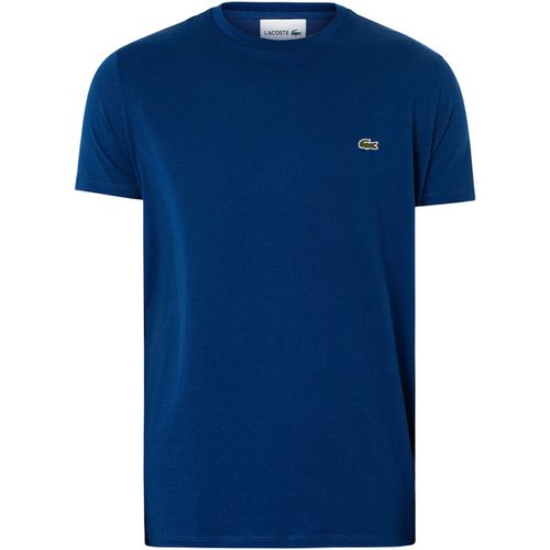 T-shirt T-shirt in cotone Pima con logo - Lacoste - Modalova