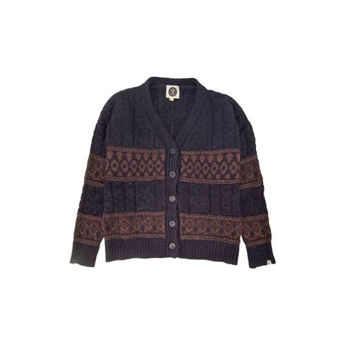 Gilet / Cardigan Maglia Norway Donna Navy/Prune - Bsbee - Modalova