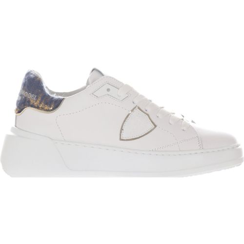 Sneakers Sneaker tres temple in pelle - Philippe Model - Modalova