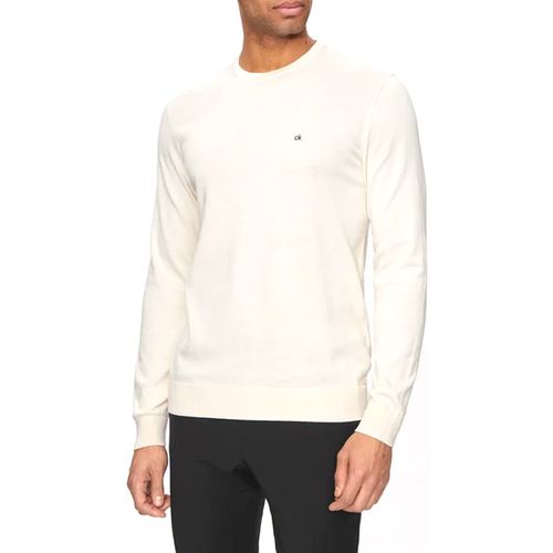 Maglione - Maglione panna K10K113549-YAT - Calvin Klein Jeans - Modalova