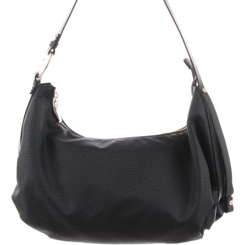 Borsa a spalla Borsa hobo medium in nylon op riciclato e pelle - Borbonese - Modalova