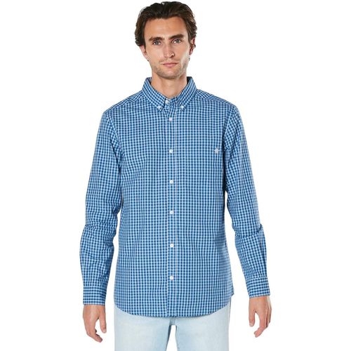 Camicia a maniche lunghe Windowpane - Maine - Modalova