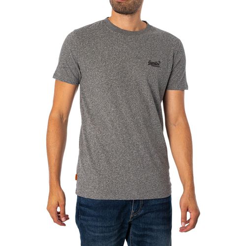 T-shirt T-shirt EMB con logo essenziale - Superdry - Modalova