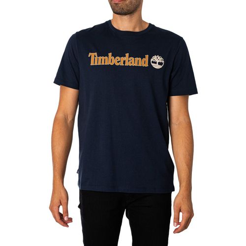 T-shirt T-shirt con logo lineare - Timberland - Modalova