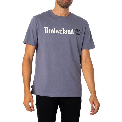 T-shirt T-Shirt Con Logo Lineare - Timberland - Modalova