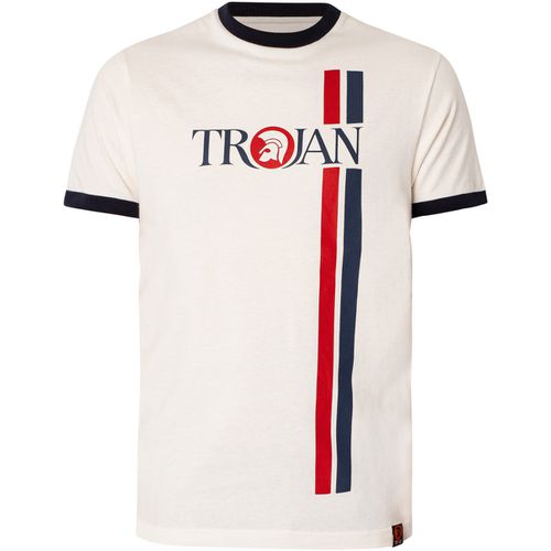 T-shirt T-Shirt Con Logo A Doppia Riga - Trojan - Modalova