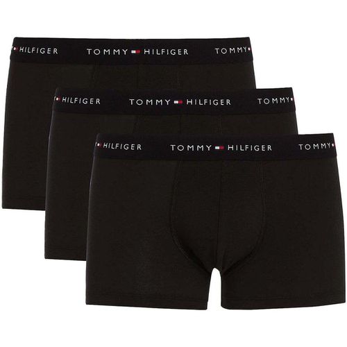 Boxer 3 Pack Essential Logo Waistband Trunks Black - Tommy hilfiger - Modalova