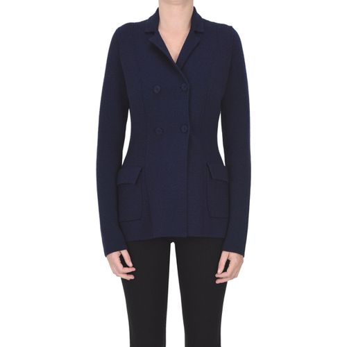 Giacche Blazer doppiopetto in maglia CSG00004072AI - Fabiana filippi - Modalova