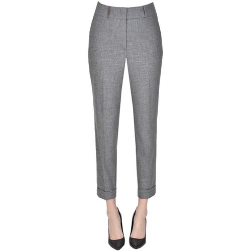 Pantaloni Pantaloni in lana e cashmere PNP00004106AI - Peserico - Modalova