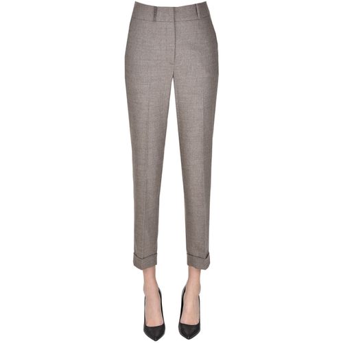 Pantaloni Pantaloni in lana e cashmere PNP00004103AI - Peserico - Modalova