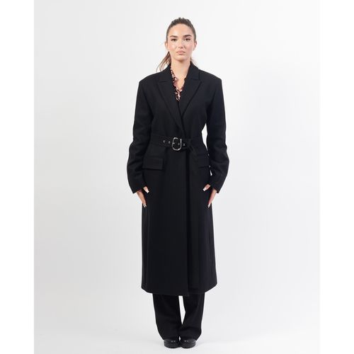 Mantella Cappotto donna in misto lana relaxed fit - Boss - Modalova