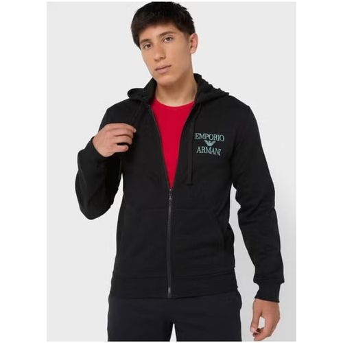 Felpa Felpa zip 111784 3F571 - Uomo - Emporio armani - Modalova