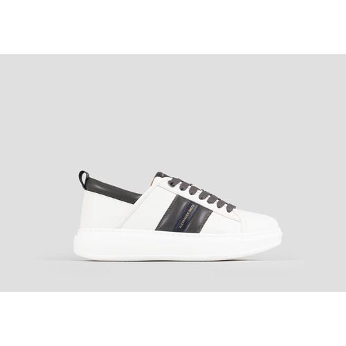 Sneakers ECO-WEMBLEY MAN WHITE DARK SMOKE BLUE - Alexander Smith - Modalova