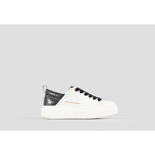 Sneakers ECO-WEMBLEY WOMAN WHITE BLACK - Alexander Smith - Modalova