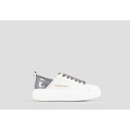 Sneakers ECO-WEMBLEY WOMAN WHITE SILVER - Alexander Smith - Modalova