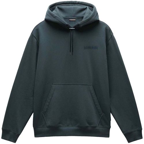 Felpa Albula Hoodie Green Urban - Napapijri - Modalova