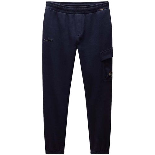 Pantaloni Sportivi Badge Cargo Joggers Dark - Napapijri - Modalova