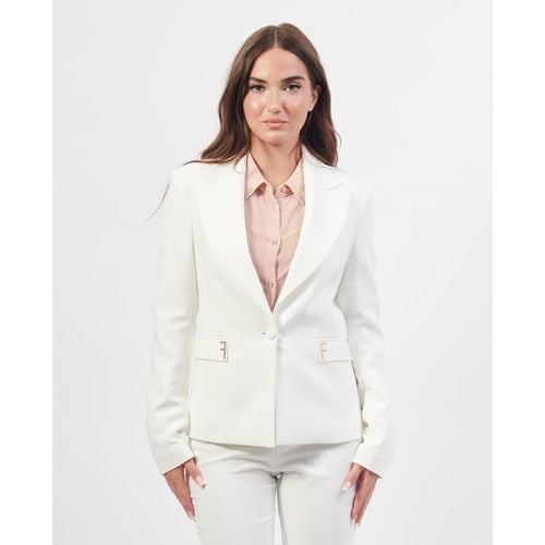 Giacche Blazer slim fit monopetto in tessuto tecnico - Fracomina - Modalova